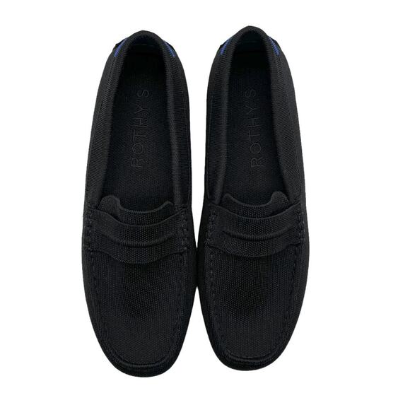 Rothy's The Driving Loafer in Black Men’s Size 9.5 - Picture 6 of 10